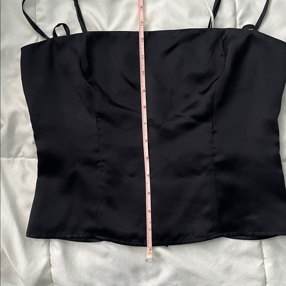 Reformation Overland Silk Top Black - Size 6 NWT - Picture 8 of 8